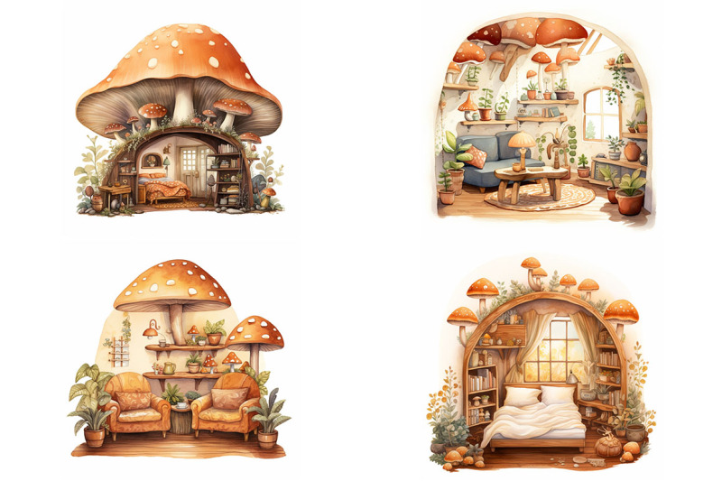 mushroom-house