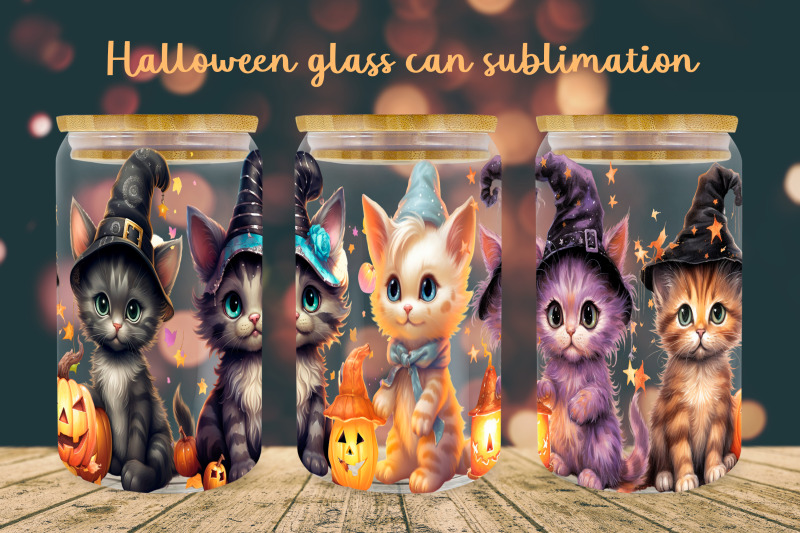 cute-kitty-glass-can-wrap-halloween-libbey-can-sublimation