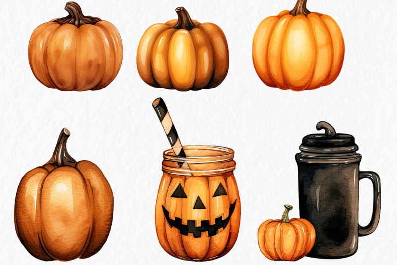 trick-or-treat-watercolor-clipart-png