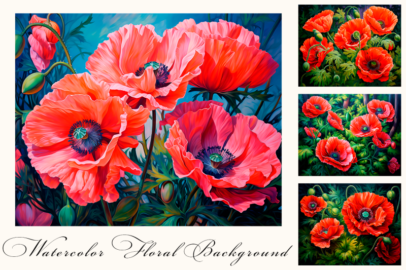 red-poppies-flowers-impressionism-modern-painting