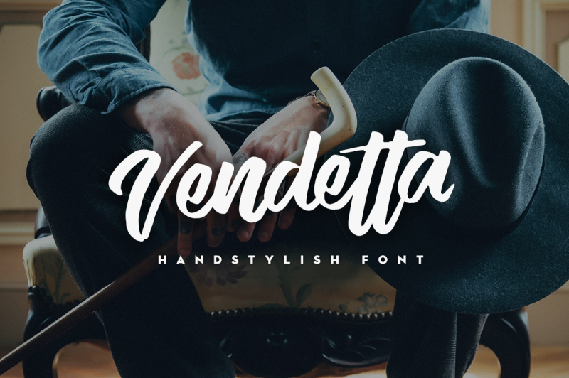 vendetta-handstylish-font