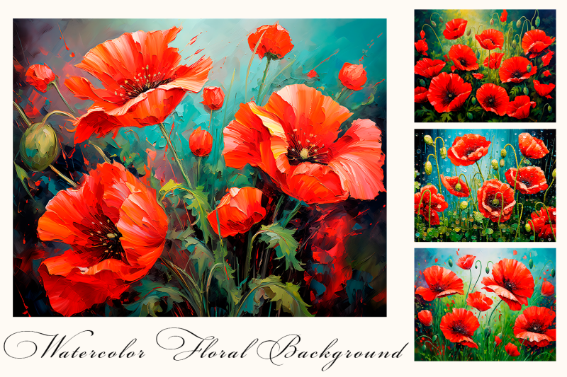 red-poppies-flowers-impressionism-modern-painting