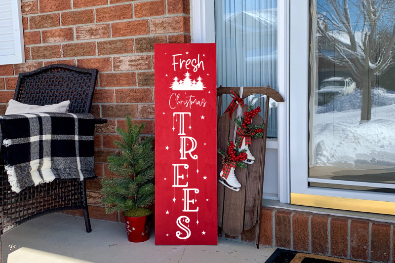 fresh-christmas-trees-porch-sign-svg