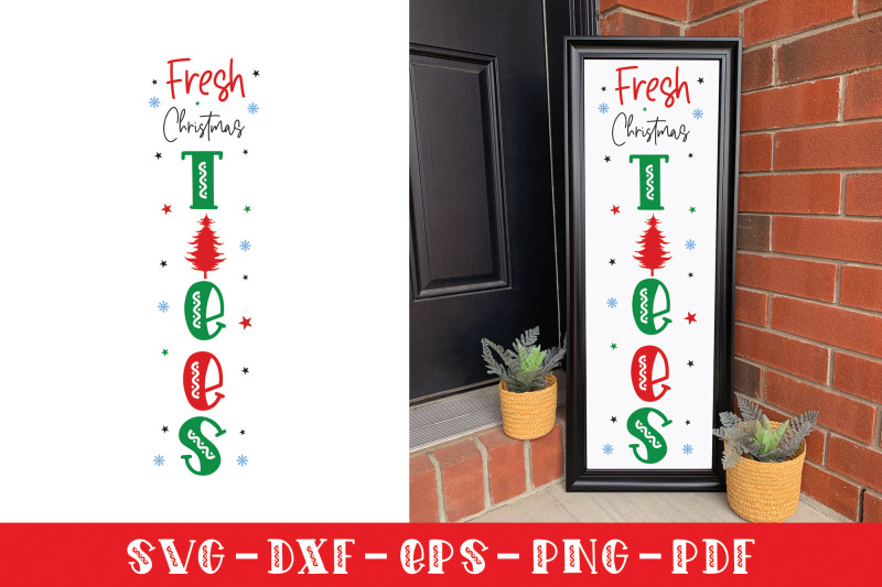 fresh-christmas-trees-porch-sign-svg