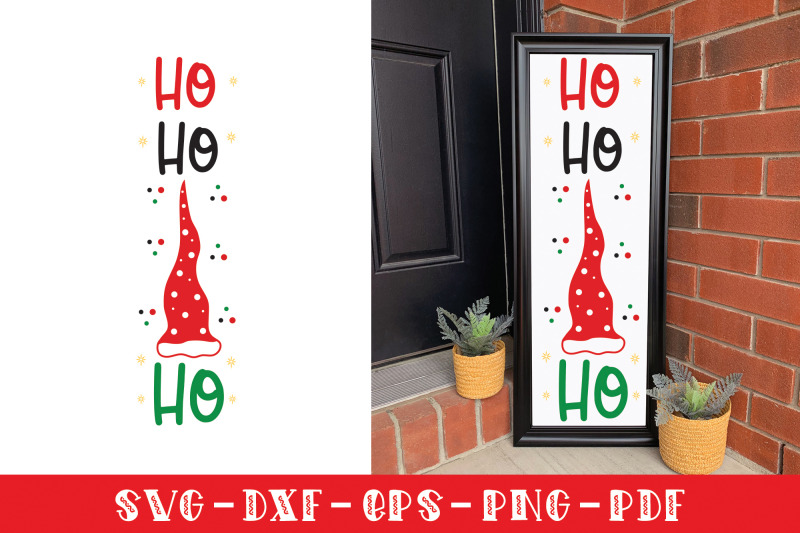 ho-ho-ho-christmas-vertical-sign-svg