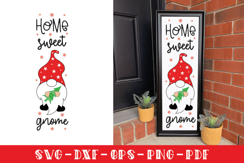 home-sweet-gnome-christmas-porch-sign-svg