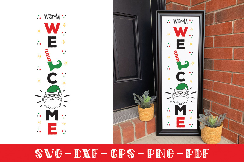 christmas-porch-sign-svg-warm-welcome