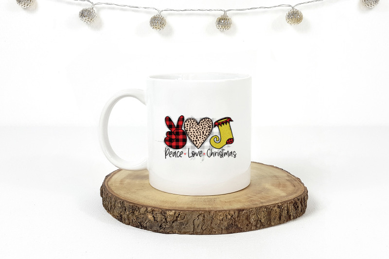 peace-love-christmas-sublimation-design