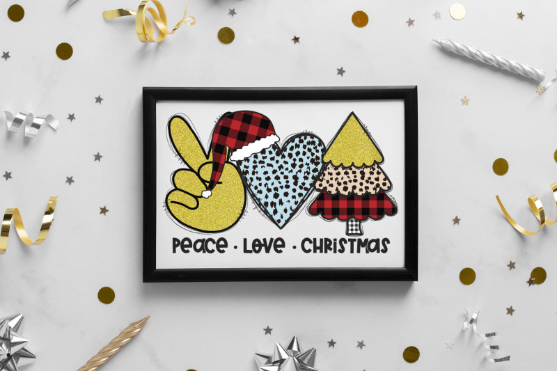 peace-love-christmas-tree-sublimation-design