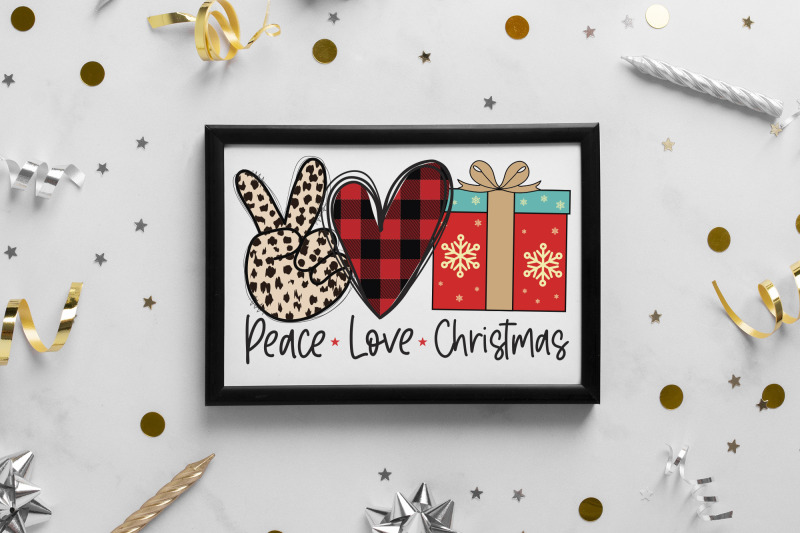 peace-love-christmas-sublimation-design-png