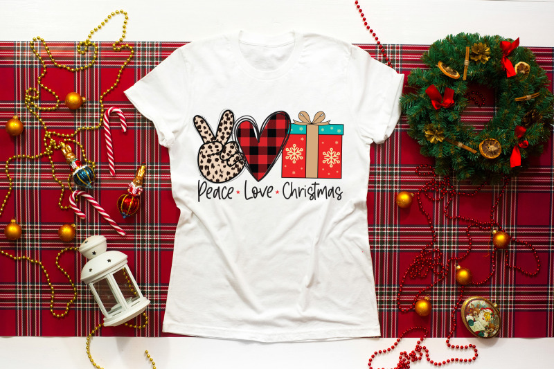 peace-love-christmas-sublimation-design-png