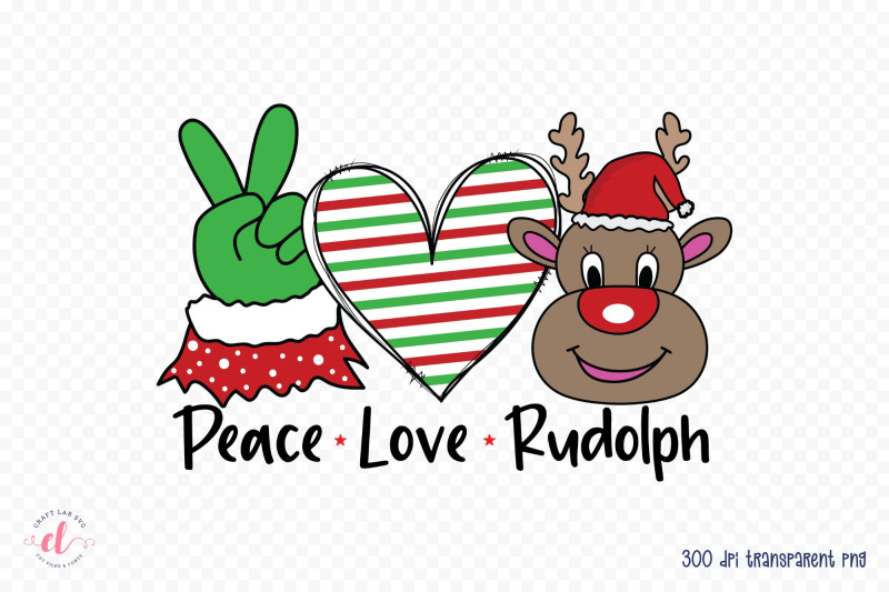 peace-love-rudolph-christmas-sublimation-design