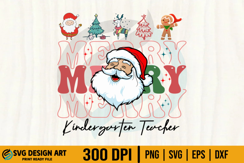 christmas-merry-kindergarten-teacher-svg