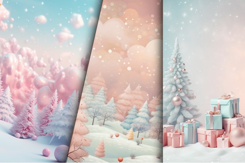 pastel-christmas-background-bundle