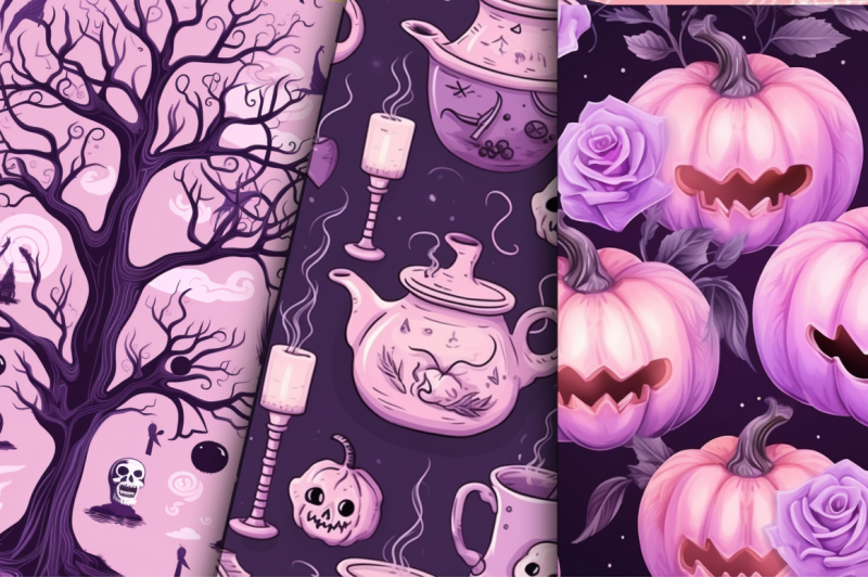 pastel-halloween-backgrounds-bundle
