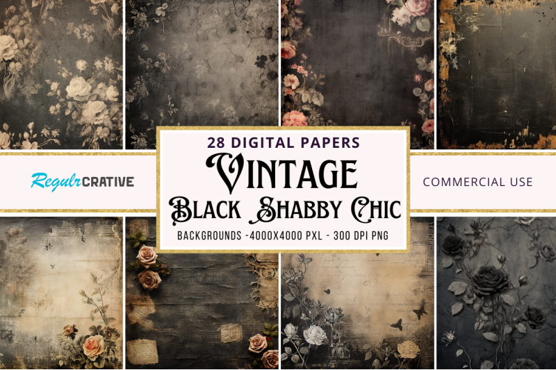 vintage-black-shabby-chic-bundle