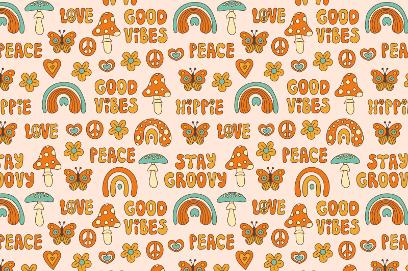 groovy-hippie-seamless-patterns-with-cat