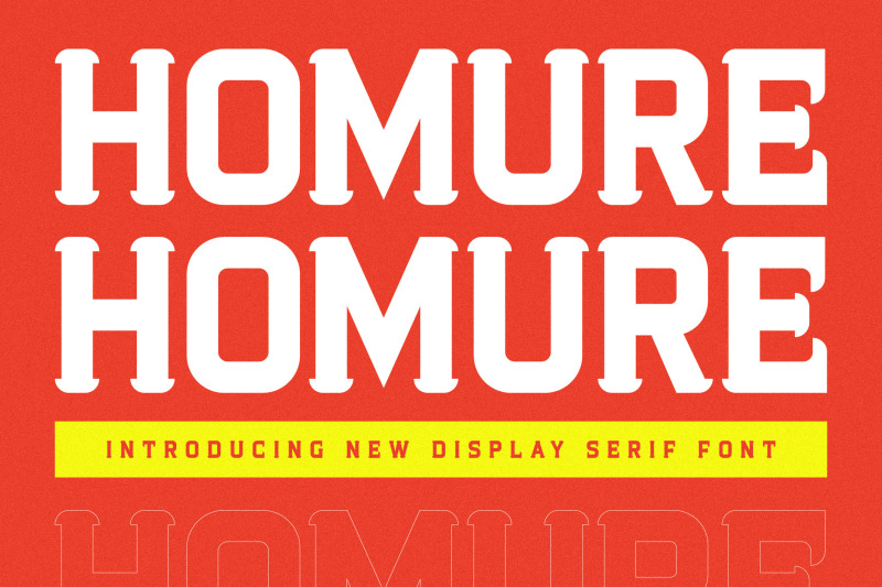 homure-typeface