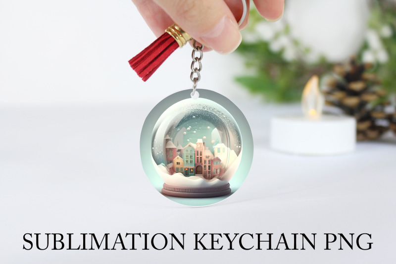 christmas-snow-globe-keychain-keychain-christmas-tree