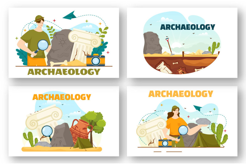 11-archeology-vector-illustration