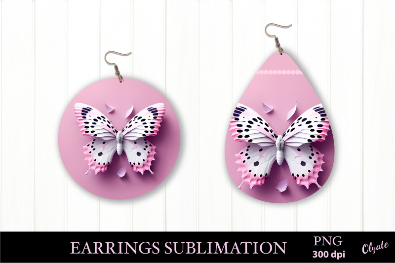 breast-cancer-awareness-pink-butterfly-earrings-png