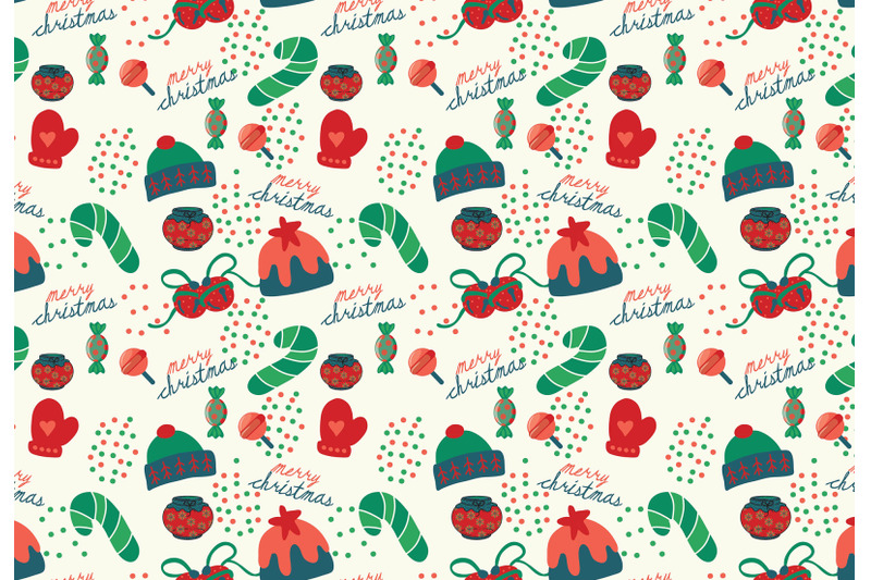 christmas-pattern-set-xmas-backgrounds