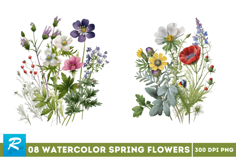 watercolor-spring-flowers-background