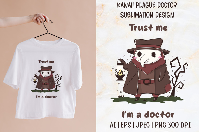 kawaii-plague-doctor-sublimation-design