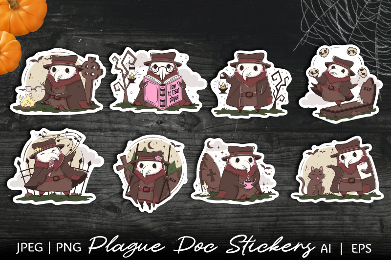 kawaii-plague-doctor-stickers-8-png-plague-doctor