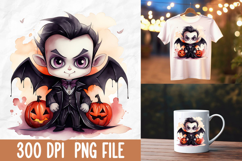 funny-cartoon-halloween-vampire-pumpkin