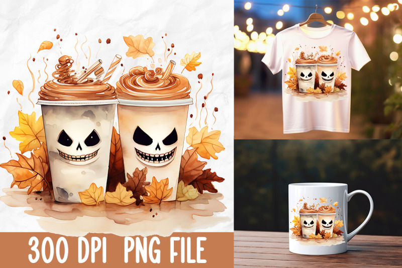 cute-cartoon-halloween-autumn-coffee