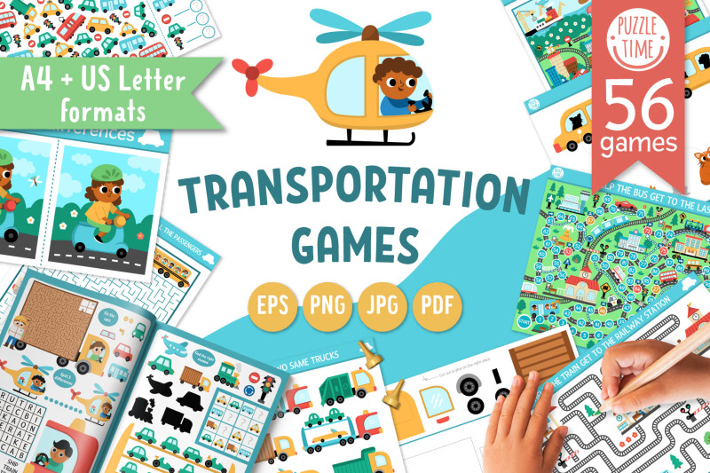 transportation-games-and-activities