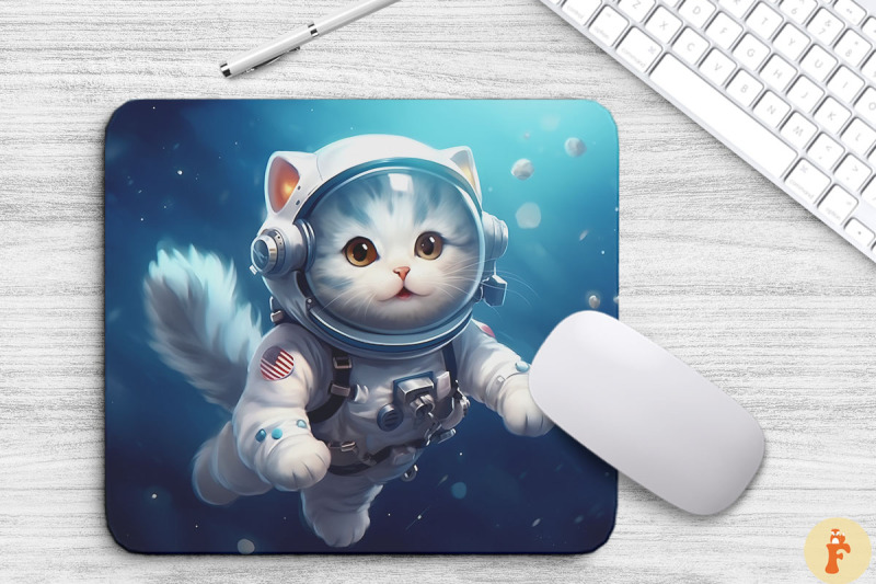 cute-astronaut-norwegian-forest-cat