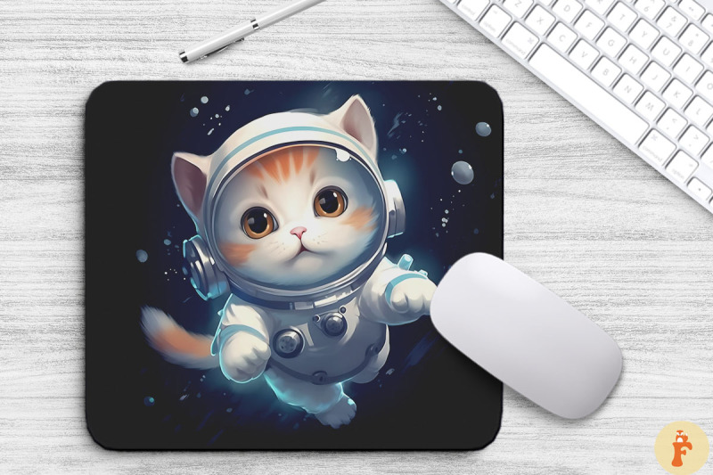 cute-astronaut-ragdoll-cat-mouse-pad