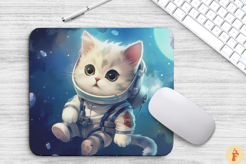 cute-astronaut-ragdoll-cat-mouse-pad