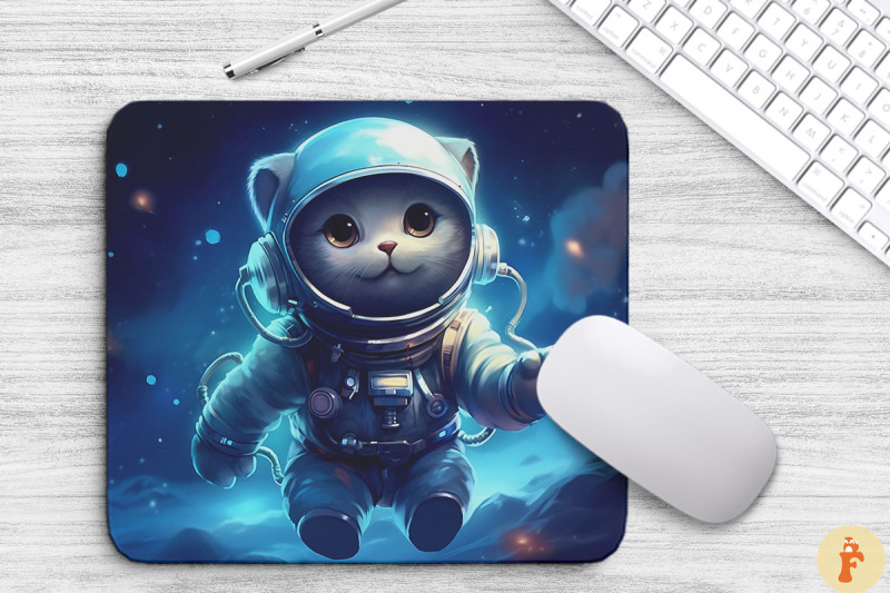 cute-astronaut-russian-blue-cat