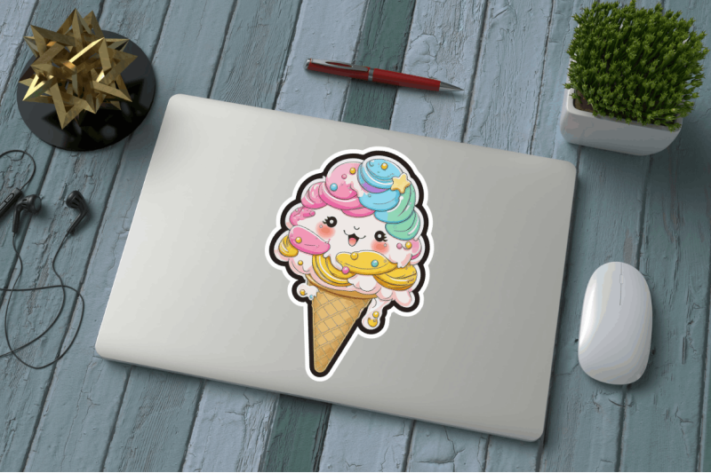 funny-ice-cream-characters-with-glitter-stickers-bundle