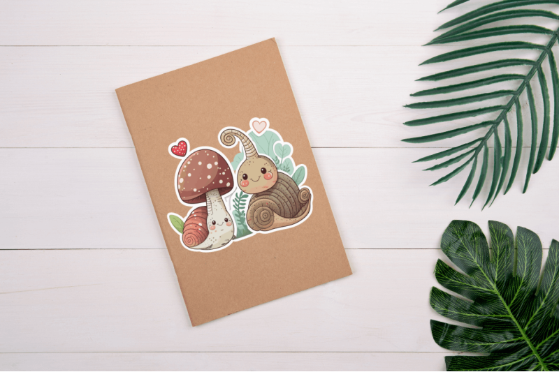 cute-snail-sticker-bundle