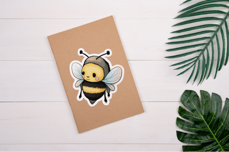 cute-bee-sticker-bundle