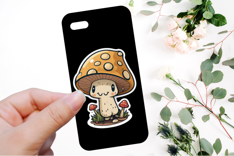 cartoon-funny-mushrooms-printable-stickers-bundle