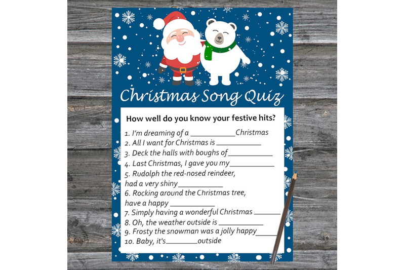 santa-polar-bear-christmas-card-christmas-song-trivia-game-printable