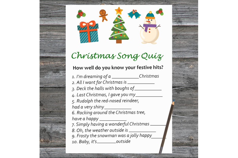 snowman-tree-christmas-card-christmas-song-trivia-game-printable