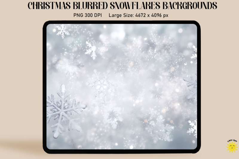 christmas-blurred-snowflakes-backgrounds