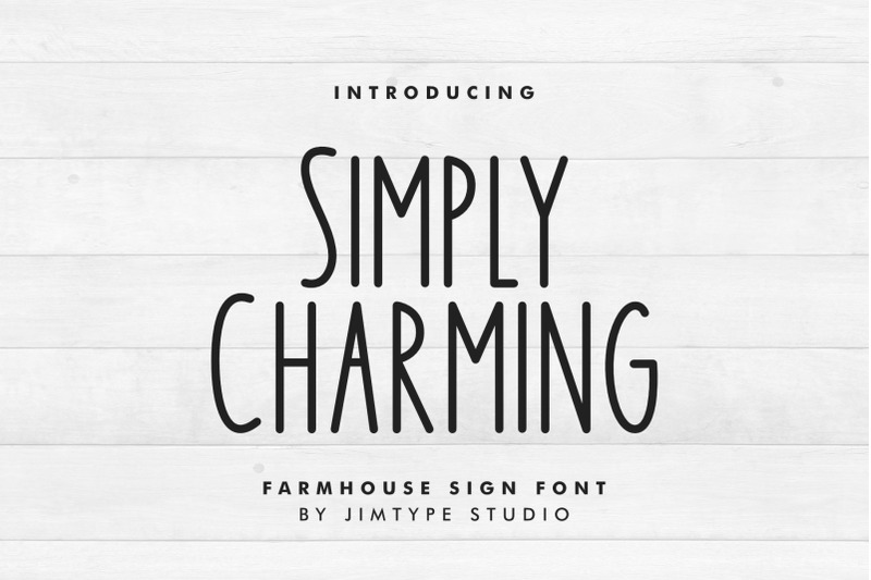 simply-charming-font-tall-and-skinny-font