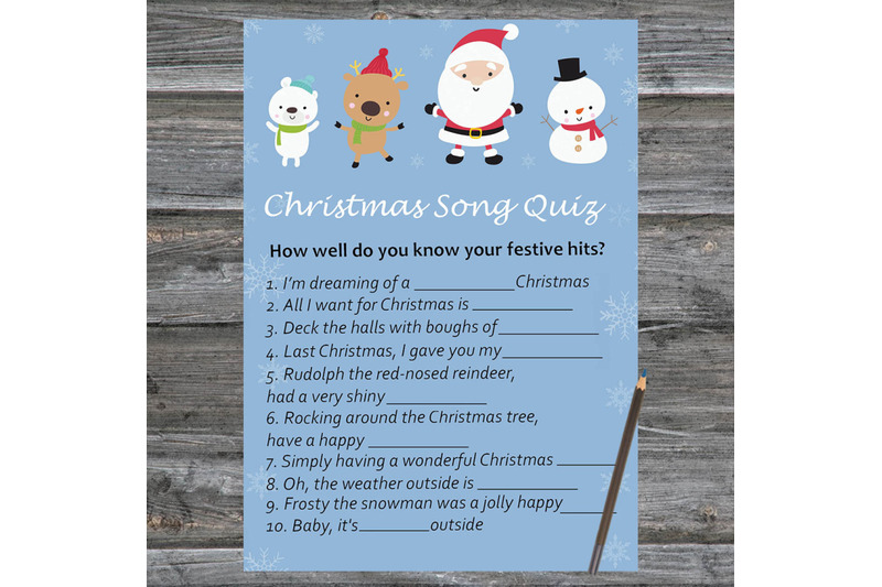 happy-santa-claus-christmas-card-christmas-song-trivia-game-printable