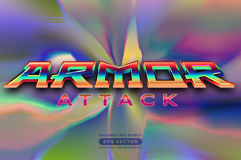 armor-attack-editable-text-style-effect-in-retro-style-theme