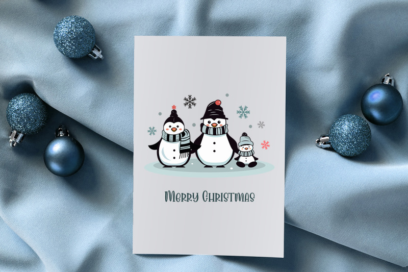 penguin-family-vector-clipart