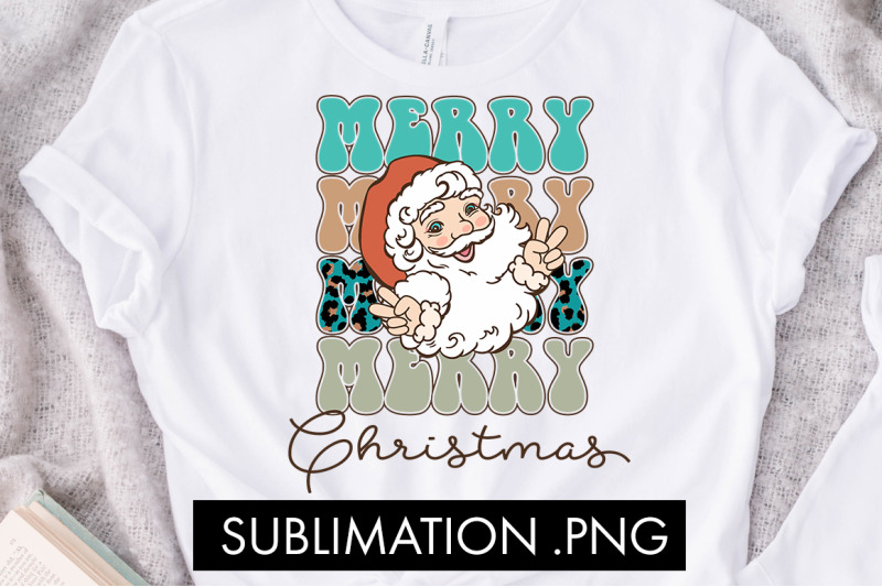 western-merry-christmas-santa-png-sublimation