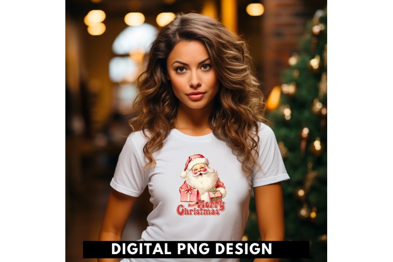 vintage-santa-with-gifts-png-for-shirt-designs