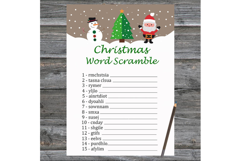 santa-snowman-christmas-card-christmas-word-scramble-game-printable
